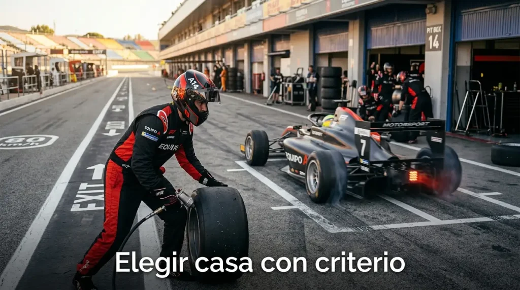 Panel de criterios para evaluar casas de apuestas de Fórmula 1 con licencia en España